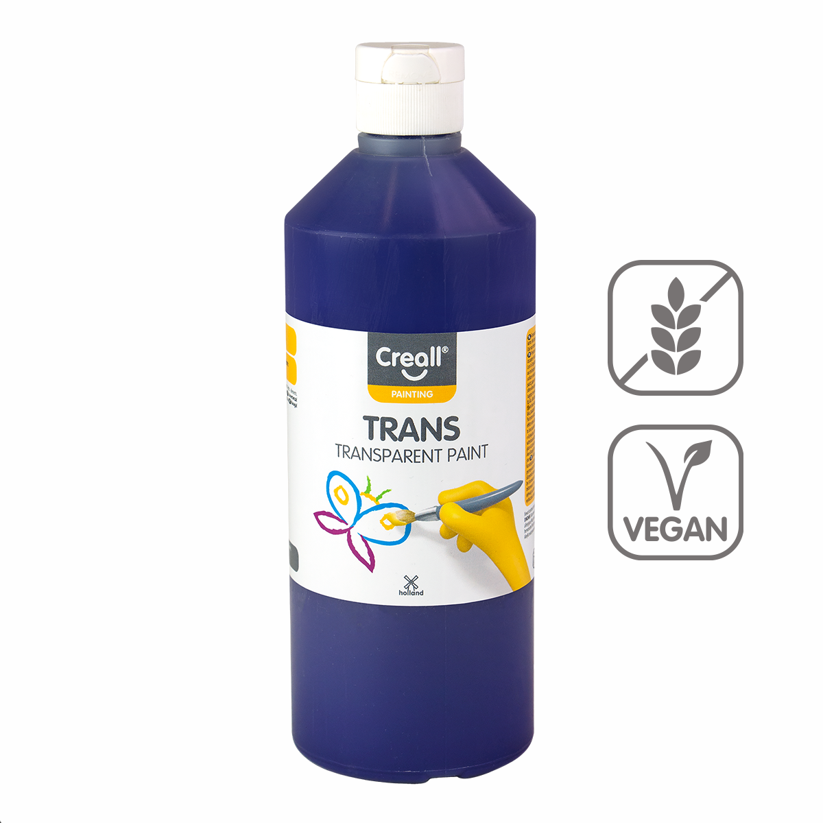 Transparentní barva Creall Trans, 500 ml, fialová