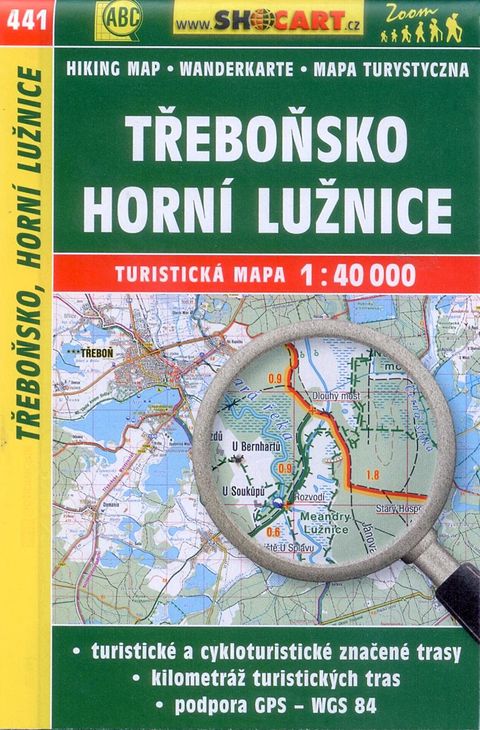 Obrázek produktu: Třeboňsko, Horní Lužnice - mapa SHOCart č.441 - 1:40 000