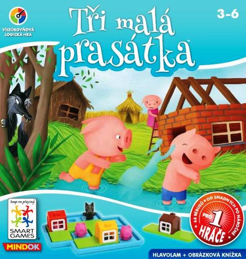 Obrázek produktu: Tři malá prasátka SMART hra