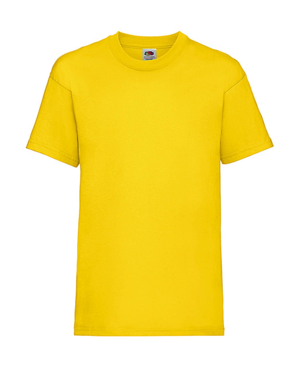 Tričko bavlněné dětské, 165 g/m2,velikost 128, žluté (yellow)