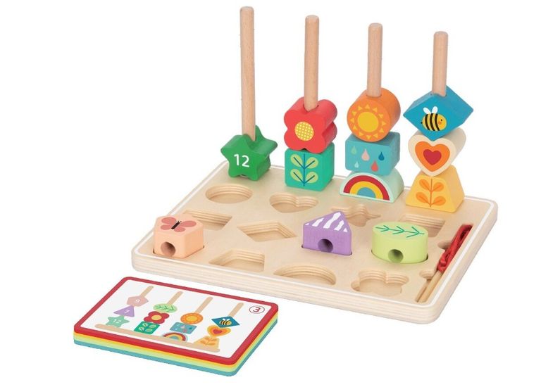 2Kids Toys Hra Třídění podle karet Louka