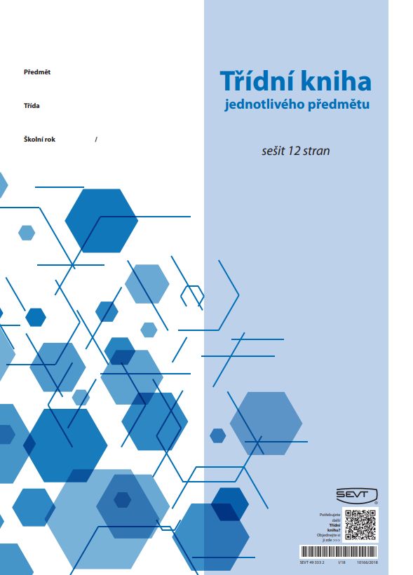 Třídní kniha jednotlivého předmětu