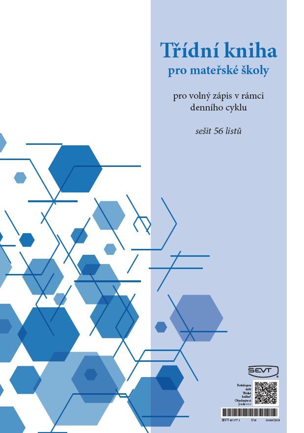 Třídní kniha pro MŠ pro volný zápis v rámci denního cyklu