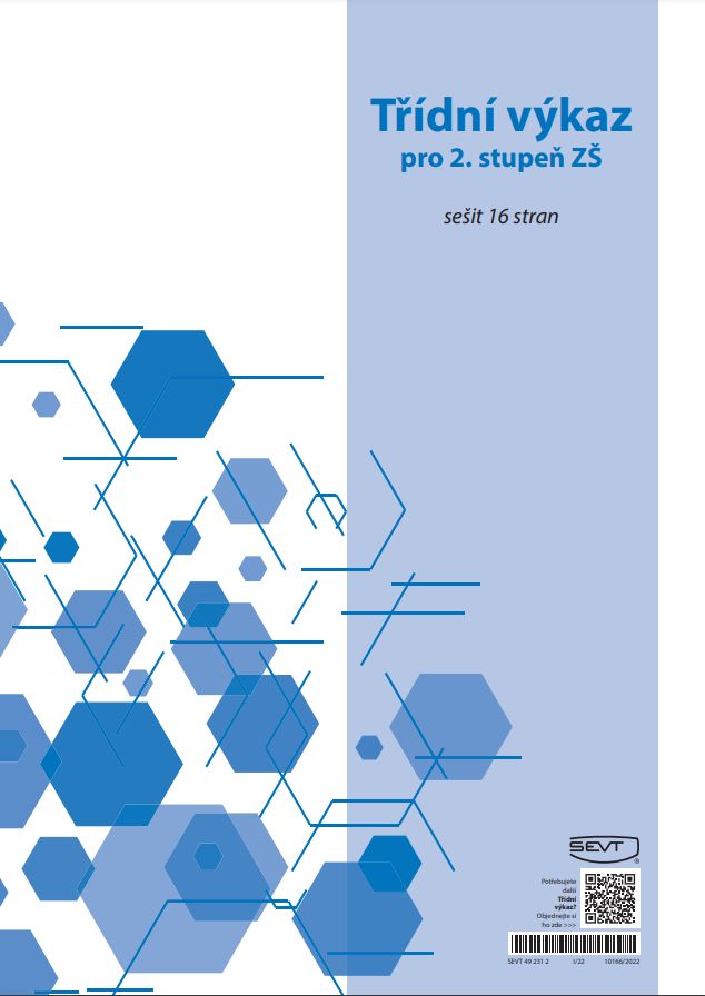 Třídní výkaz pro 2. stupeň ZŠ