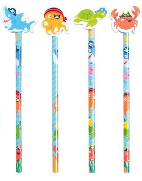 Obrázek produktu: Tužka s gumou 1 ks - moře, mix motivů