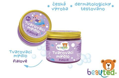 Obrázek produktu: Tvarovací mýdlo fialové beauted v dóze