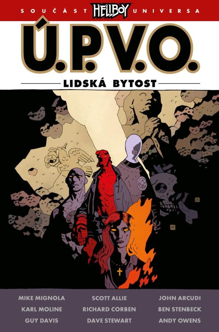 Ú.P.V.O. 17: Lidská bytost - Mike Mignola, Scott Allie, John Arcudi