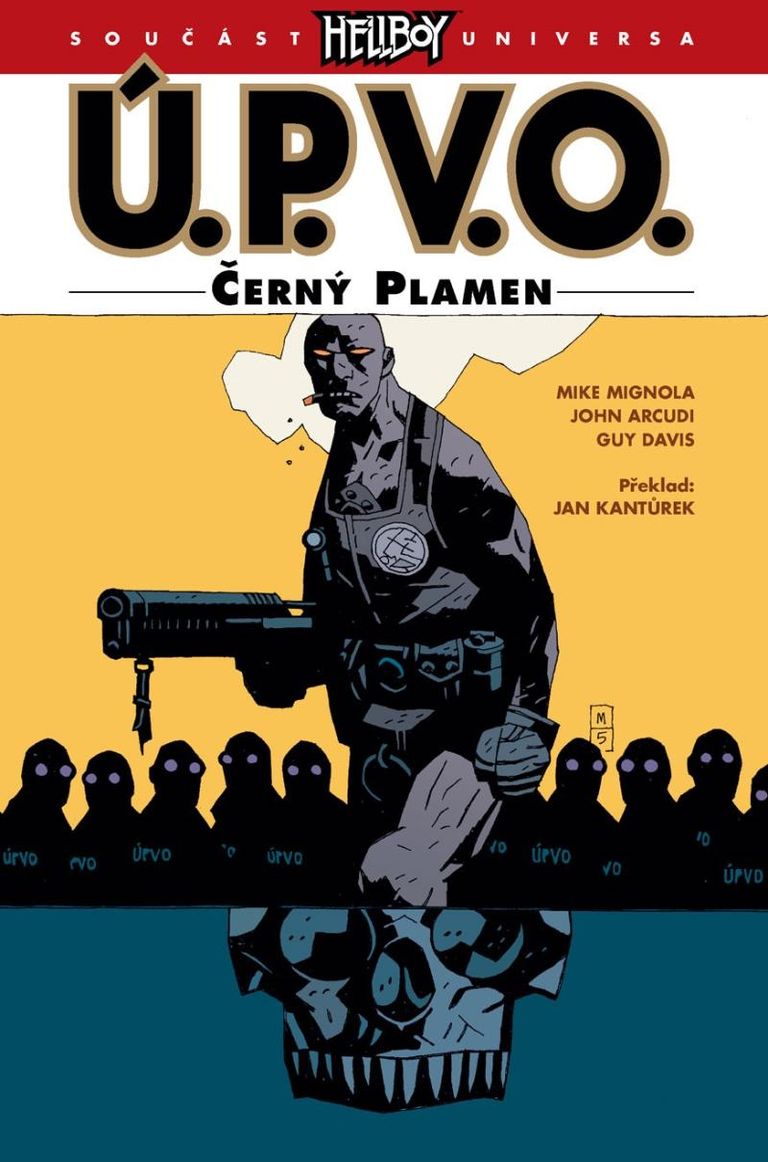 Ú.P.V.O. 5: Černý plamen - Mike Mignola, John Arcudi