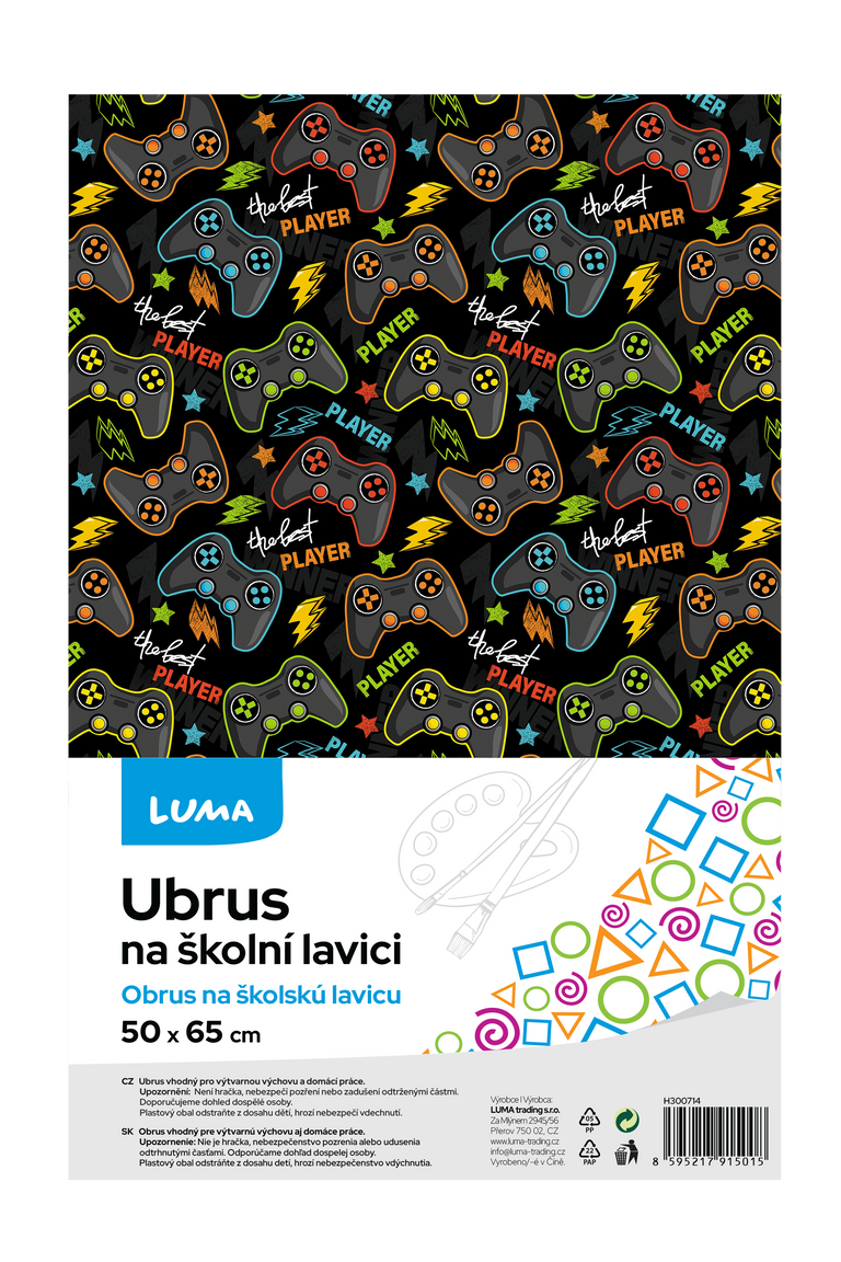 Ubrus na školní lavici GAMES LUMA DELI GROUP CO., LTD.