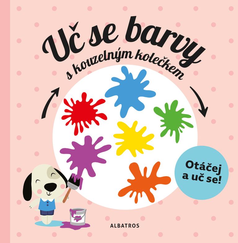 Uč se barvy s kouzelným kolečkem ALBATROS