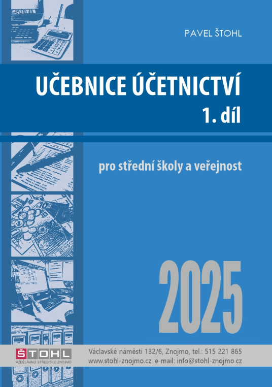 Učebnice účetnictví 2025 - 1. díl