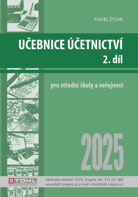 Obrázek produktu: Učebnice Účetnictví 2025 - 2. díl