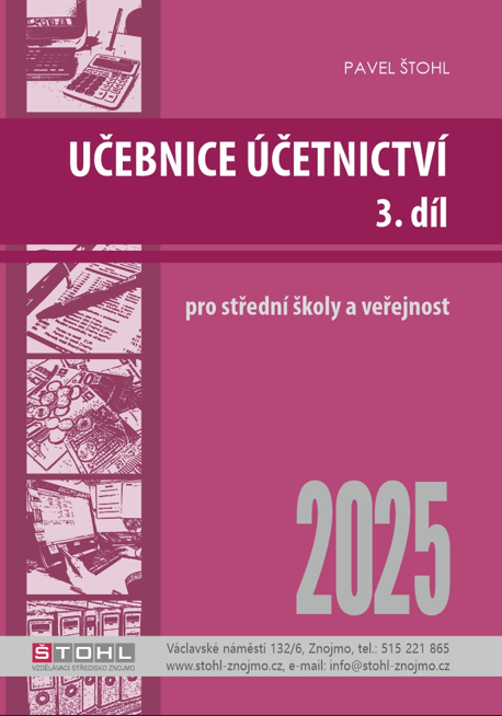 Obrázek produktu: Učebnice účetnictví 2025 - 3. díl