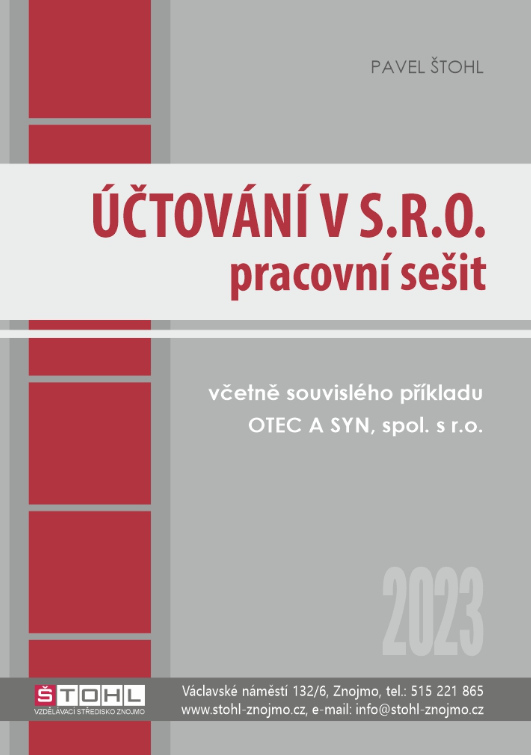Účtování v s.r.o. - pracovní sešit