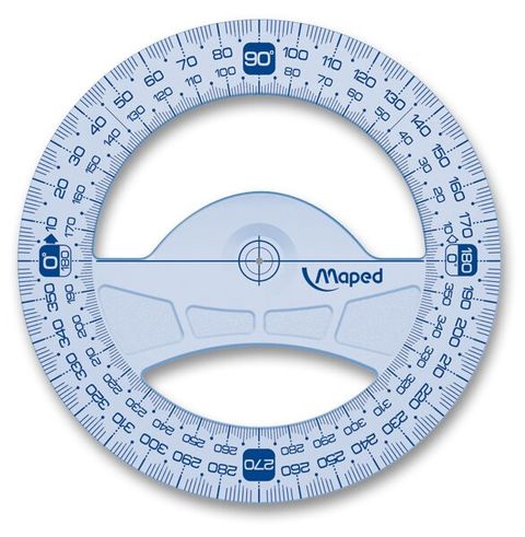 Obrázek produktu: Úhloměr MAPED Geometric 360°