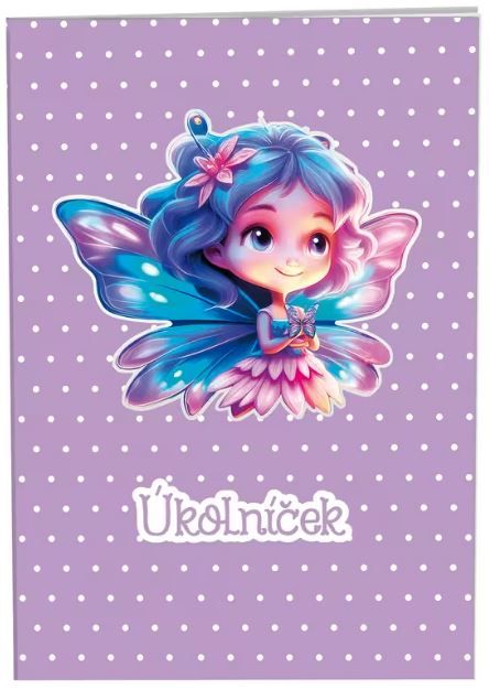 Obrázek produktu: Úkolníček A6 - Fairy