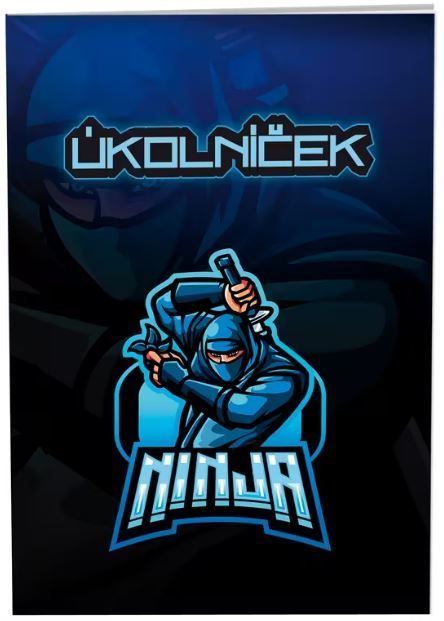 Obrázek produktu: Úkolníček A6 - Ninja