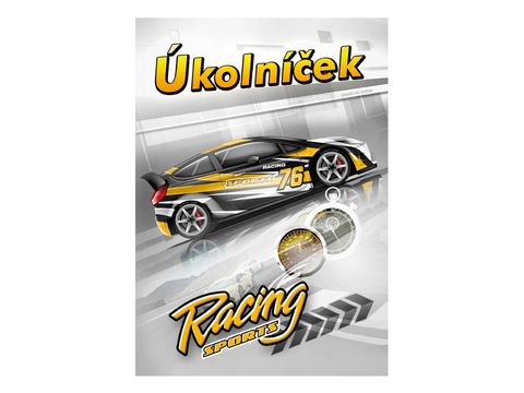 Obrázek produktu: Úkolníček MFP A5 - Auto - Racing