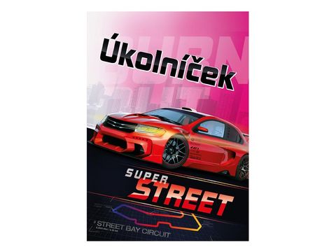 Obrázek produktu: Úkolníček MFP A5 - Auto - Super street