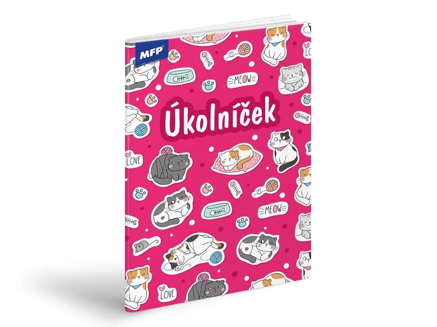Úkolníček MFP A5 - Cats
