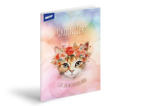 Obrázek produktu: Úkolníček MFP A5 - Kočka