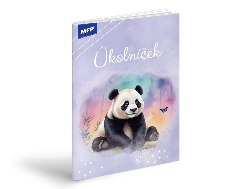 Úkolníček MFP A5 - Panda