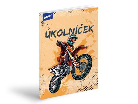 Obrázek produktu: Úkolníček MFP A6 - Motorka