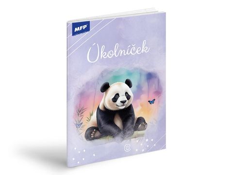 Obrázek produktu: Úkolníček MFP A6 - Panda