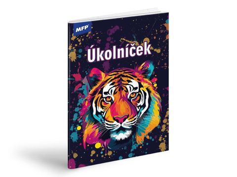 Obrázek produktu: Úkolníček MFP A6 - Tygr