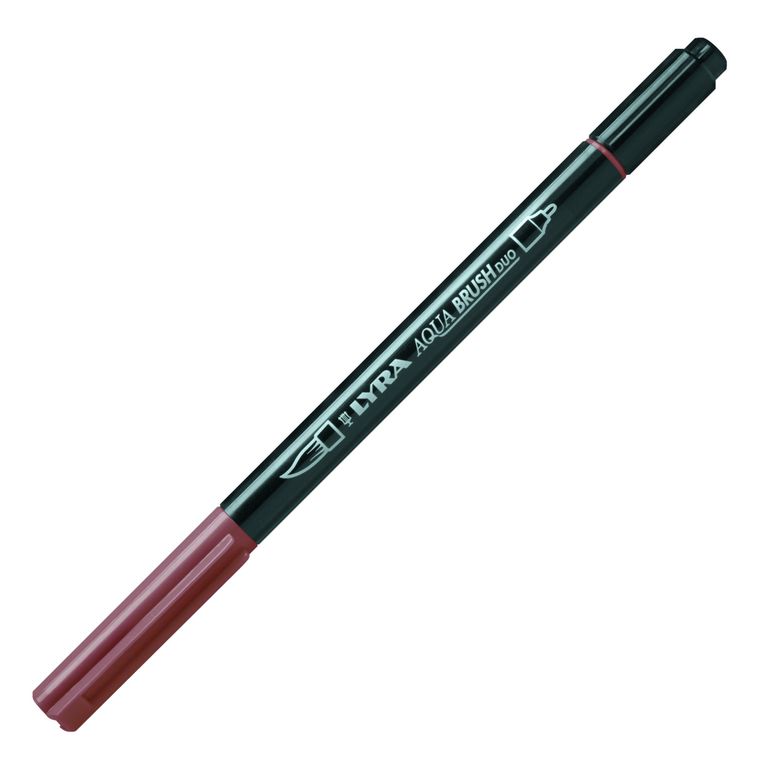 Umělecká fixa LYRA Aqua Brush Duo - barva hnědá