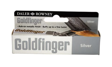 Obrázek produktu: Umělecká metalická pasta Daler-Rowney Goldfinger, 22 ml - stříbrná