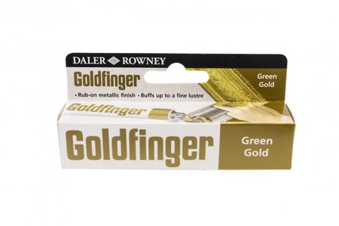 Obrázek produktu: Umělecká metalická pasta Daler-Rowney Goldfinger, 22 ml - zelenozlatá