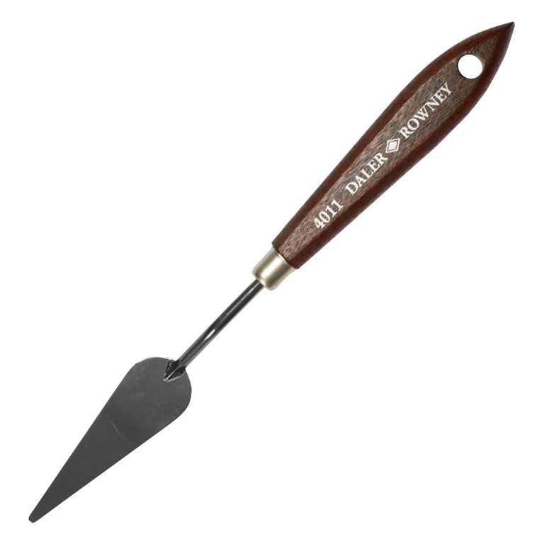 Umělecká nerezová špachtle Daler-Rowney 4011 - oblá, 7 cm