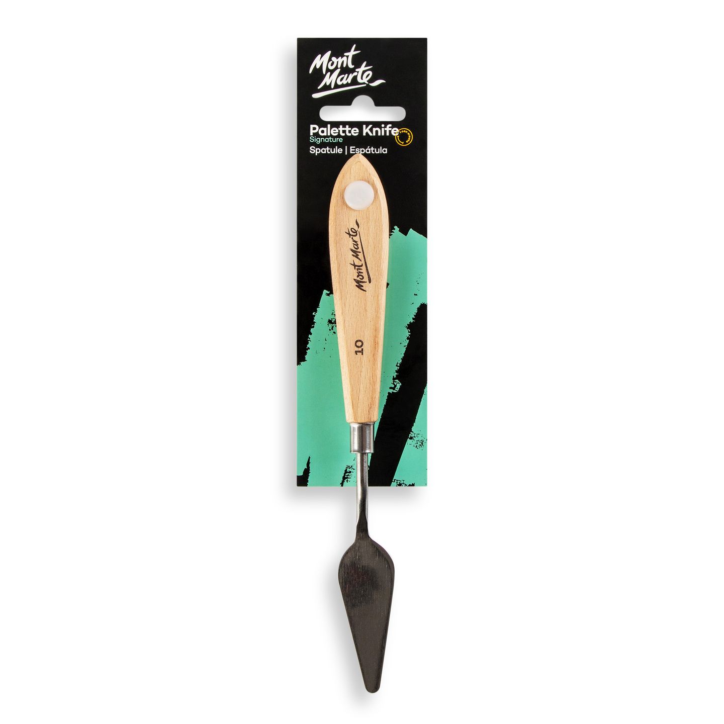 Umělecká ocelová špachtle Mont Marte č.10, 0061, blistr