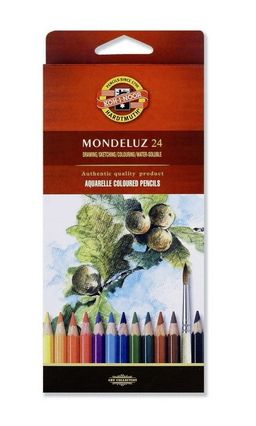 Obrázek produktu: Umělecké akvarelové pastelky Koh-i-noor 3718 - 24 ks
