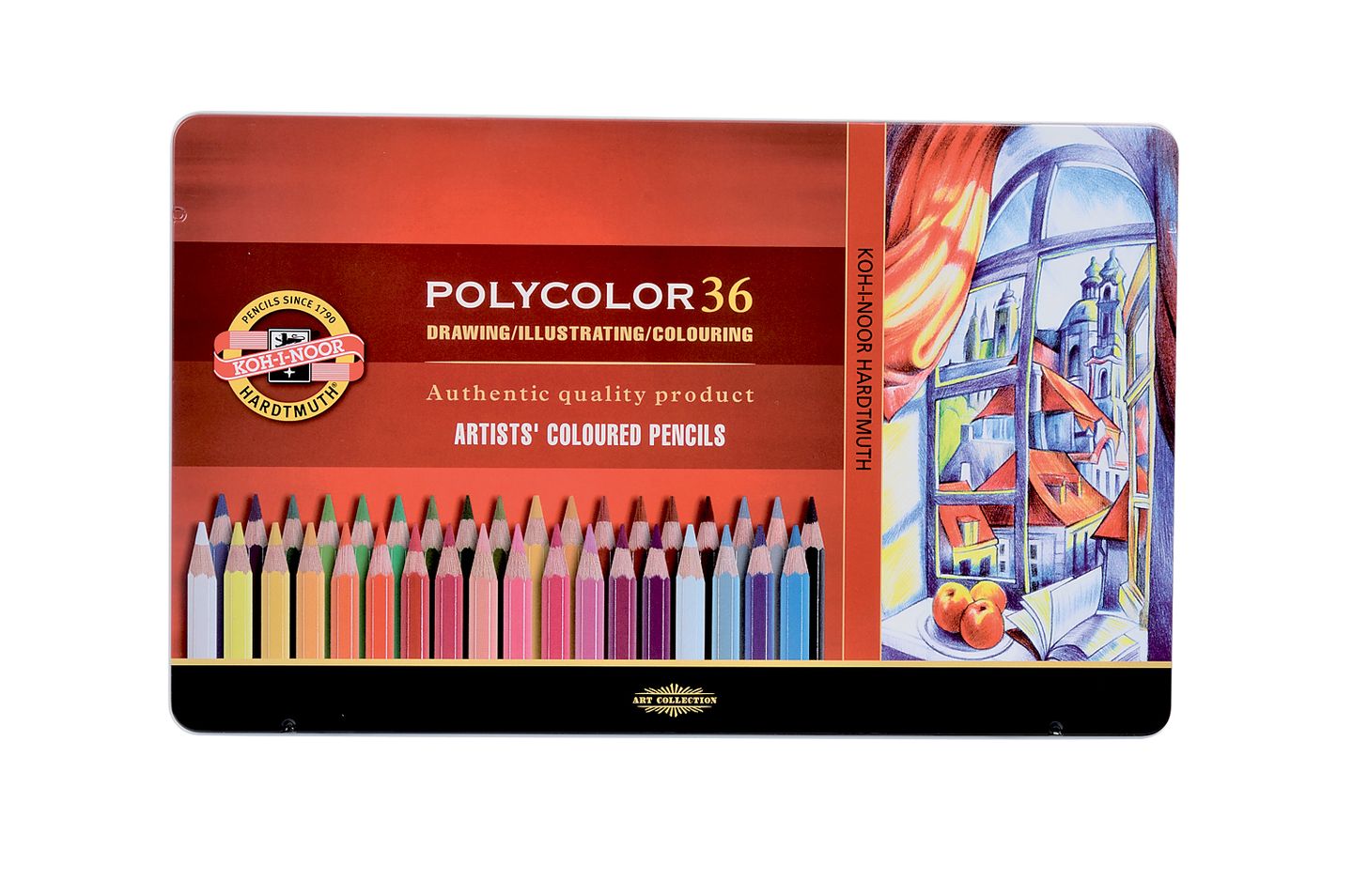 Umělecké pastelky Koh-i-noor POLYCOLOR - 36 ks