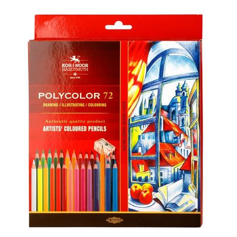 Obrázek produktu: Umělecké pastelky Koh-i-noor POLYCOLOR 3837 - 72 ks