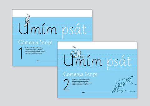 Obrázek produktu: Umím psát 1,2 (analyticko-syntetická metoda)