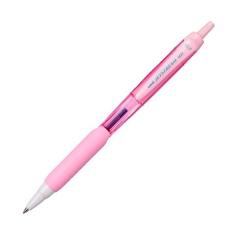 Obrázek produktu: UNI Jetstream Kuličkové pero 0,7 mm - tělo růžové Pink, modré