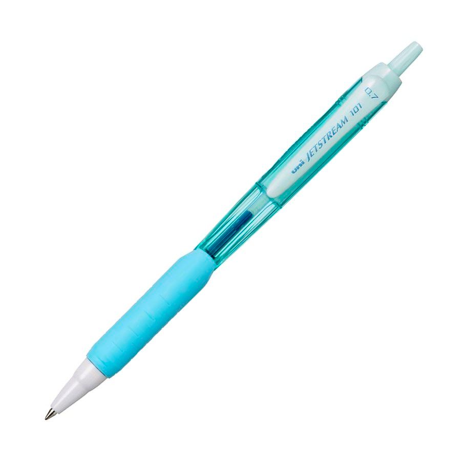 UNI Jetstream Kuličkové pero 0,7 mm - tělo sv. modré Sky blue, modré
