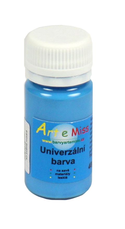 Obrázek produktu: Univerzální  barva - vysoce lesklá 30 g - barva světle modrá