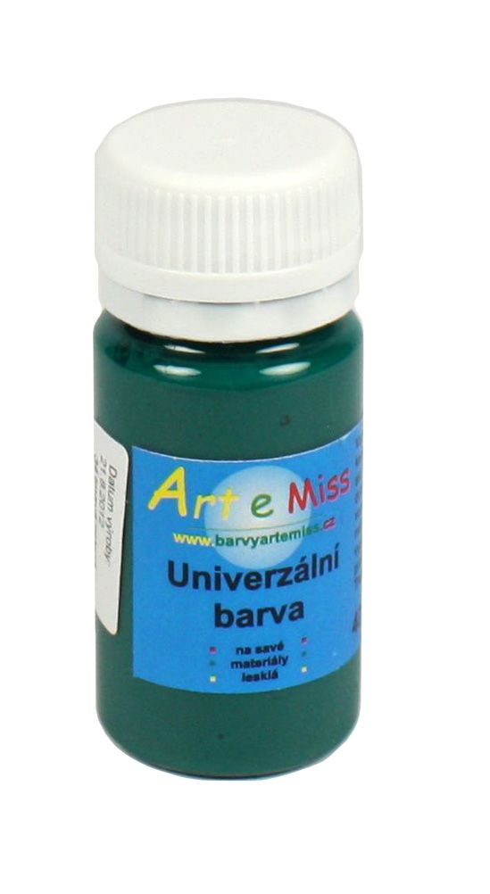 Levně Univerzální barva - vysoce lesklá 40 g - barva tmavě zelená