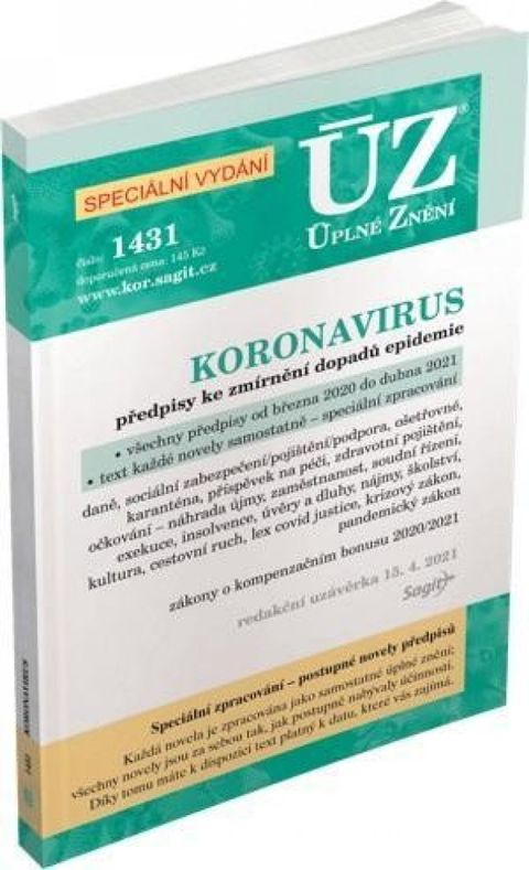 Obrázek produktu: ÚZ 1431 / Koronavirus - speciální vydání