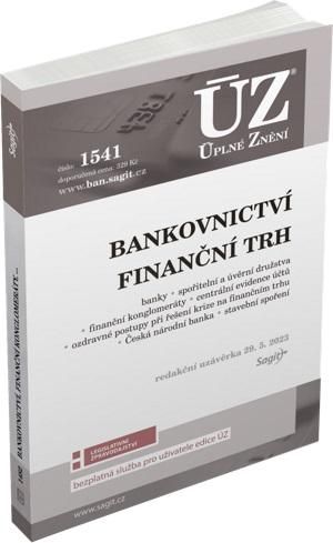Obrázek produktu: ÚZ 1541 / Bankovnictví, Finanční konglomeráty, Stavební spoření, Centrální evidence účtů