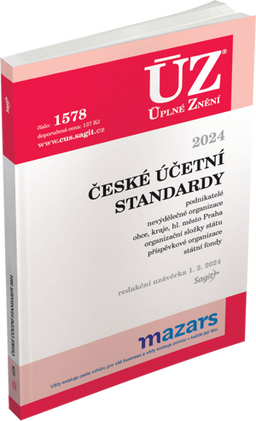 Obrázek produktu: ÚZ 1578 / České účetní standardy 2024