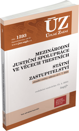 Obrázek produktu: ÚZ 1593 / Mezinárodní justiční spolupráce ve věcech trestních, Státní zastupitelství