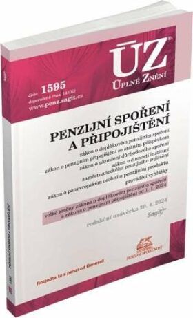 Obrázek produktu: ÚZ 1595 / Penzijní spoření a připojištění