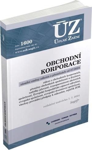 ÚZ 1600 / Obchodní korporace, Přeměny obchodních společností a družstev