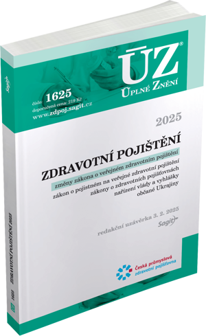 ÚZ 1625 Zdravotní pojištění, 2025 Nakladatelství Sagit, a.s.
