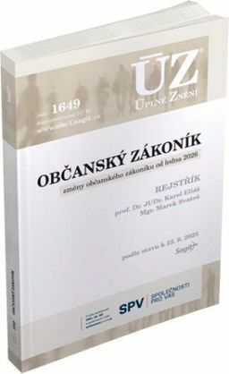 Obrázek produktu: ÚZ 1649 / Občanský zákoník